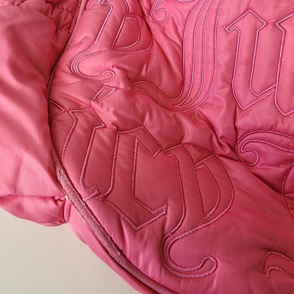 Juicy Couture Pink Quilted Shoulder Bag - Picture 6 of 8